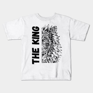 THE KING OF ANIMALS Kids T-Shirt